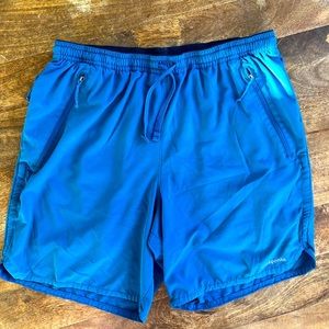 Patagonia Nine Trails shorts - royal blue - men’s medium